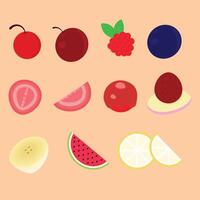 Cake and Dessert toppings vector
