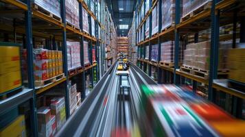 Efficient Warehouse Storage System with Automated Operation and Logistics photo
