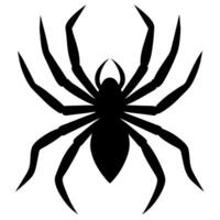 Desaturated Spider Silhouette Design Digital Projects vector