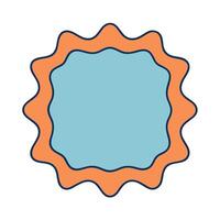 Decorative photo frame design for pictures in a stylish way vector