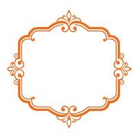 Modern and simple photo frame illustration for digital projects and designs vector