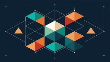 Modern Abstract Design Featuring Desaturated Aesthetic Elements for Artistic Use vector