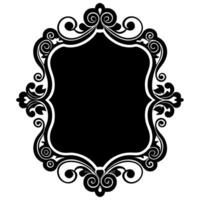 Modern and simple photo frame illustration vector