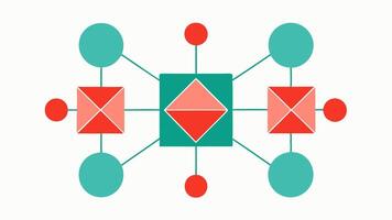 Stylish Modular Abstract Design for Contemporary and Elegant Themes vector