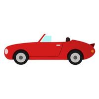 Clean illustration of a car icon with simple, modern design vector
