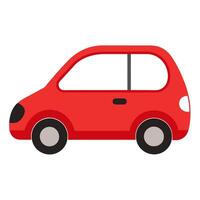 Clean illustration of a car icon with simple, modern design elements. vector