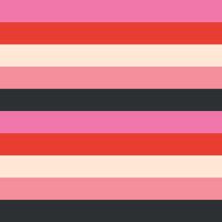 Retro striped seamless pattern vector