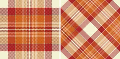 Texture plaid background of fabric pattern check with a textile seamless tartan. Set in skin colors. Picture frame ideas. vector