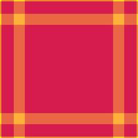 Hispanic plaid textile, stripped texture check fabric. Foot background seamless tartan pattern in red and orange colors. vector