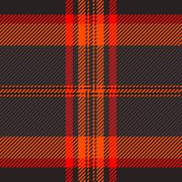 Table cloth check tartan background, full plaid pattern. Fiber texture seamless fabric textile in dark and bright colors. vector