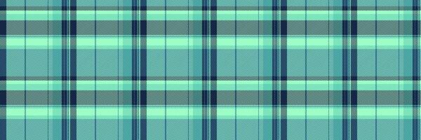 Seamless teal and mint green plaid pattern. Perfect for textile design, apparel, website backgrounds, or any project needing a fresh, stylish texture. Offers a versatile and modern aesthetic. vector