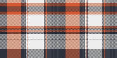 Close up fabric textile, throw tartan background pattern. Multicolored texture plaid check seamless in dark and white colors. vector