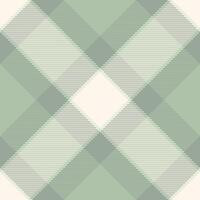 Style textile pattern plaid, chequered texture check. Editable seamless background tartan fabric in pastel and sea shell colors. vector