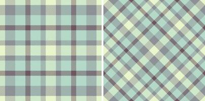 Pattern textile tartan of background check seamless with a plaid texture fabric. vector