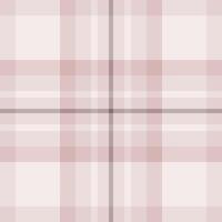 Tape check seamless, tough textile pattern texture. Yard plaid tartan background fabric in light and white colors. vector