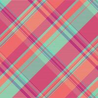 Vibrant abstract pattern with intersecting diagonal lines in coral, teal, and magenta. Perfect for textiles, website backgrounds, or modern design projects. vector