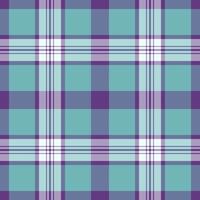 Fur background textile , 60s check fabric tartan. Nyc pattern texture seamless plaid in blue and light colors. vector
