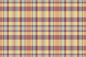 Stylish pastel plaid pattern. Perfect for textile design, apparel, home decor, and website backgrounds. Seamless repeat texture in muted autumnal tones offers a versatile and modern aesthetic. vector