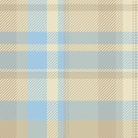 Elegant pastel plaid pattern in soft blues and beige. Perfect for textile design, websites, packaging, and more. A sophisticated and calming background image with a subtle texture. vector