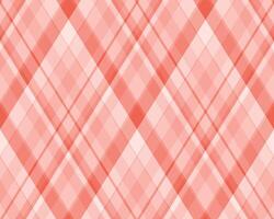 Elegant coral and white diagonal plaid pattern. Perfect for website backgrounds, textile designs, or stylish branding. Subtle texture adds visual interest. Ideal for modern and minimalist projects. vector