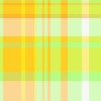 Flannel texture textile , checked plaid tartan fabric. Choice check seamless pattern background in yellow and lime colors. vector