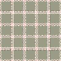Elegant sage green and blush pink plaid pattern. Perfect for textile design, website backgrounds, or crafting projects. Subtle, sophisticated, and versatile design. vector