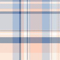 Deco fabric pattern tartan, artwork background seamless plaid. Hobby texture check textile in light and blue colors. vector