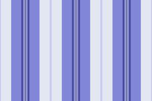 Hippie seamless vertical texture, manufacturing lines stripe pattern. Neat textile fabric background in blue and white colors. vector