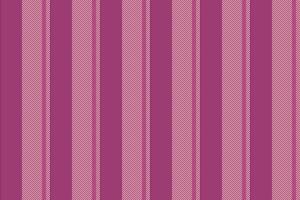 Quality lines fabric, graphical textile background vertical. Attire stripe texture pattern seamless in pink and light colors. vector