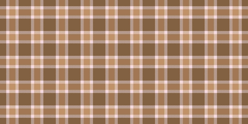 Single background seamless pattern, velvet tartan plaid. Repeating texture fabric check textile in orange and light colors.
