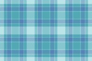 Golf texture plaid tartan, elegant check seamless . Scottish fabric textile background pattern in cyan and light colors. vector