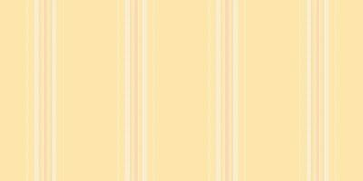 Cover pattern lines texture, anniversary stripe vertical . Covering fabric seamless textile background in amber and snow colors. vector