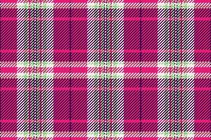 Vibrant pink, green, and white plaid pattern. Perfect for textile designs, fashion, websites, or any project needing a bold, stylish geometric texture. Seamless repeat for easy application. vector