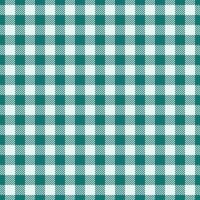 Elegant teal and white gingham pattern. Perfect for textile design, website backgrounds, or crafting projects. Clean, modern aesthetic adds a touch of sophistication. vector