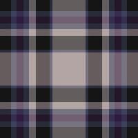 Seventies background textile texture, professional plaid fabric . Preppy pattern seamless check tartan in pastel and dark colors. vector