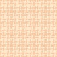 Elegant pastel peach and cream houndstooth check pattern. Perfect for fashion, textile, and website backgrounds. Seamless design adds versatility. Ideal for creating stylish and sophisticated designs. vector