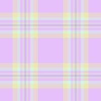 Tablecloth plaid pattern tartan, track textile fabric background. Tattersall check texture seamless in light and white colors. vector