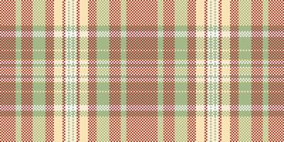 Elegant plaid pattern in muted greens, creams, and reds. Perfect for textile design, website backgrounds, or crafting projects. Offers a timeless and versatile aesthetic. vector