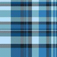 Stylish blue and black diagonal plaid pattern. Ideal for textile design, apparel, fashion, home decor, and website backgrounds. Seamless repeat texture offers versatile usage. vector