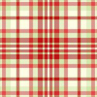 Artistic fabric check texture, postcard textile plaid seamless. Fire background tartan pattern in red and light colors. vector