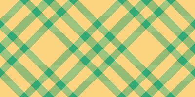 Vibrant green and yellow diagonal plaid pattern. Perfect for textile design, website backgrounds, or any project needing a fresh, modern geometric texture. Seamless repeat for versatile use. vector
