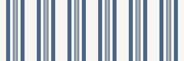 Heritage seamless lines, custom texture background pattern. Swatch vertical stripe fabric textile in blue and white colors. vector