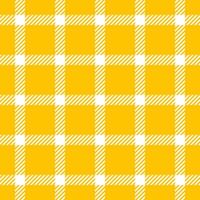 Vibrant yellow and white diagonal plaid pattern. Perfect for textile design, website backgrounds, or cheerful branding projects. Seamless repeat tile for easy application. vector
