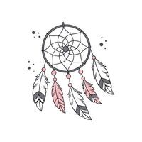 Dreamy Boho Wall Art with Inspirational Text vector