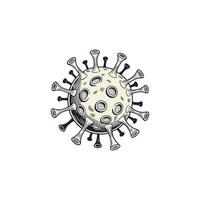 Visualizing the Coronavirus A Global Perspective vector
