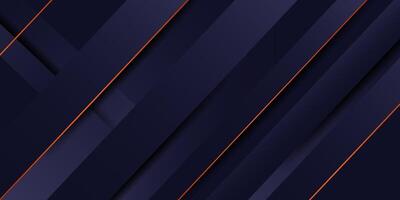 Abstract dark blue gradient illustration background with dark blue rectangle pattern in 3D view. Dynamic and luxurious design. Eps10 vector