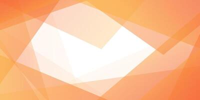 Abstract orange square overlapping background for card graphic design. White background shadow element. Eps10 vector