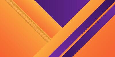 Abstract geometric purple and orange square themed overlapping background for graphic design. Eps10 vector