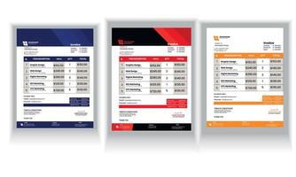 Salary sheet and Bill vector