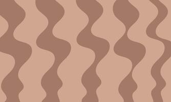 Abstract cream waves background. Fluid lines ornament vector